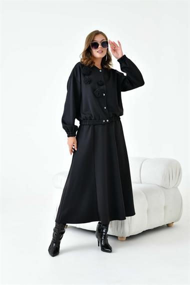 FTZ Women Kadın Scuba Takım  Siyah 30913