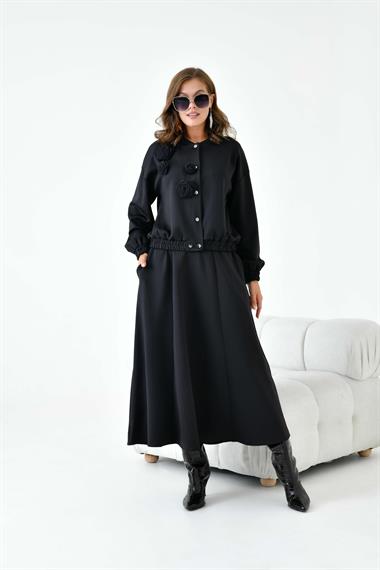 FTZ Women Kadın Scuba Takım  Siyah 30913