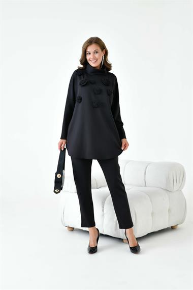 FTZ Women Kadın Scuba Takım  Siyah 30914