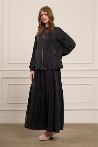 FTZ Women Kadın Cupra Elbiseli Takım  Siyah 31067