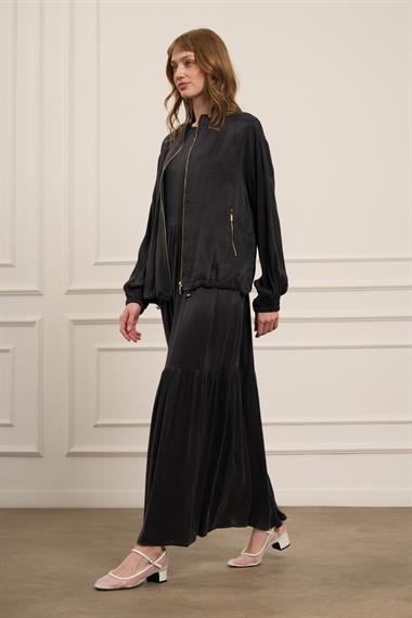 FTZ Women Kadın Cupra Elbiseli Takım  Siyah 31067