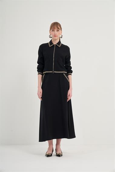 FTZ Women Kadın Etekli Takım  Siyah 31049