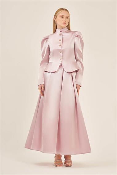 FTZ Women Kadın Abiye Takım  Fuşya 31126