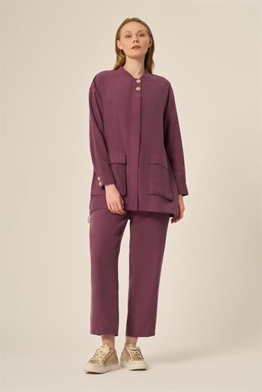 FTZ Women Kadın Begonya Takım  Mürdüm 31090