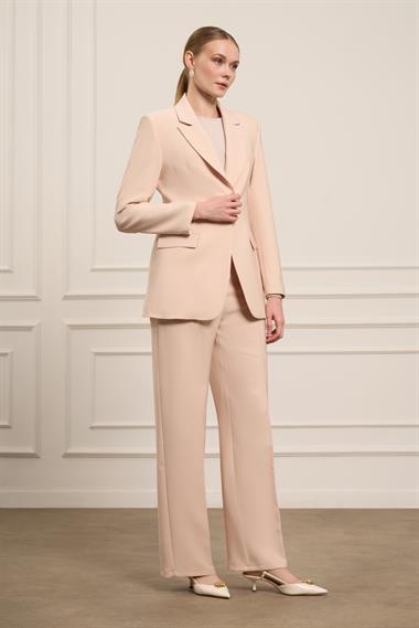 FTZ Women Kadın Ceket Takım  Beige 31064