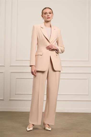 FTZ Women Kadın Ceket Takım  Beige 31064
