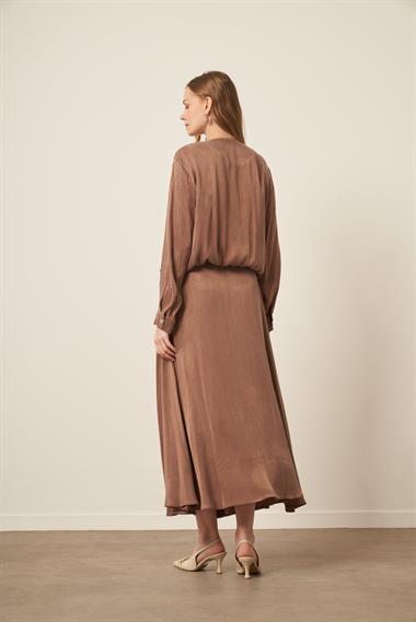 FTZ Women Kadın Cupra Etekli Takım  Kahve 31063