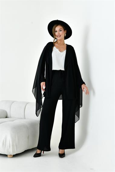 FTZ Women Kadın Dokuma Takım  Siyah 30977