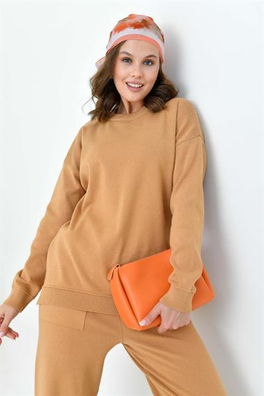 FTZ Women Kadın Düz Basic İkili Takım  Bisküvi 20800