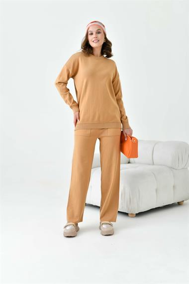 FTZ Women Kadın Düz Basic İkili Takım  Bisküvi 20800