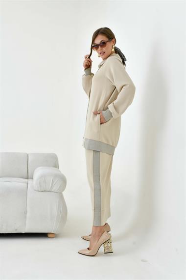 FTZ Women Kadın Etekli Takım  Beige 30911