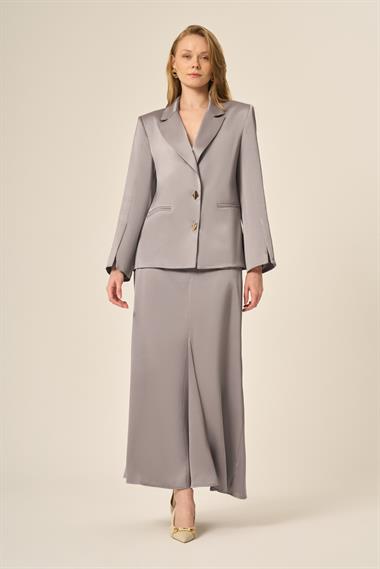 FTZ Women Kadın Etekli Takım  Gri 31083