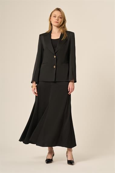 FTZ Women Kadın Etekli Takım  Siyah 31083
