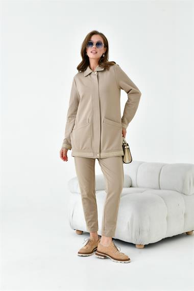 FTZ Women Kadın İki İp Takım  Beige 30924