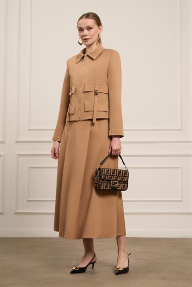 FTZ Women Kadın İkili Takım  Camel 31069