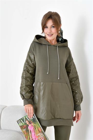 FTZ Women Kadın Kapitone Takım  Haki 30942