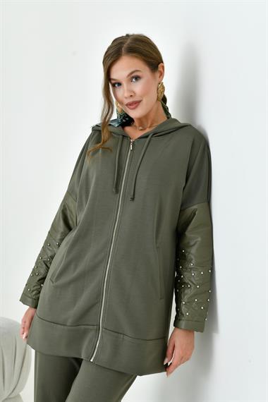 FTZ Women Kadın Kapitone Takım  Haki 30954