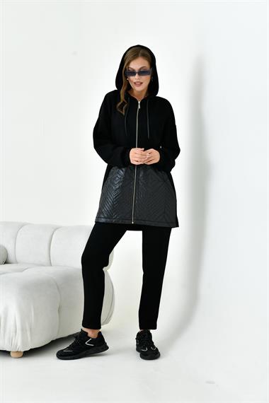 FTZ Women Kadın Kapitone Takım  Siyah 30929