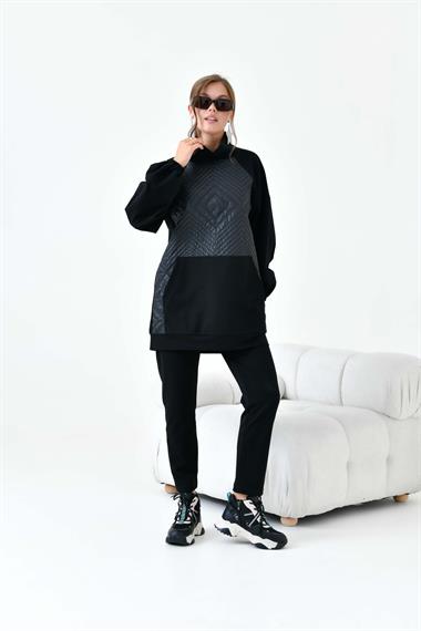 FTZ Women Kadın Kapitone Takım  Siyah 30936