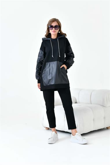 FTZ Women Kadın Kapitone Takım  Siyah 30942