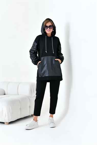 FTZ Women Kadın Kapitone Takım  Siyah 30942