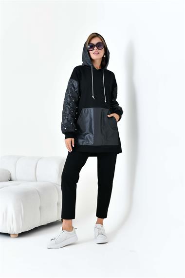 FTZ Women Kadın Kapitone Takım  Siyah 30942