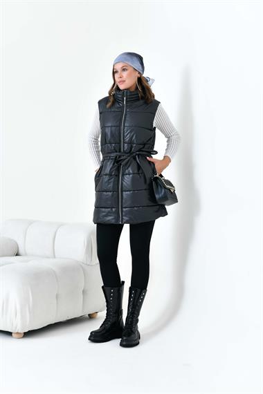 FTZ Women Kadın Kapitone Yelek  Siyah 30944