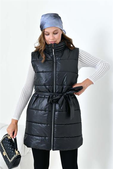 FTZ Women Kadın Kapitone Yelek  Siyah 30944