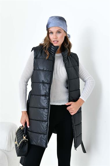 FTZ Women Kadın Kapitone Yelek  Siyah 30944