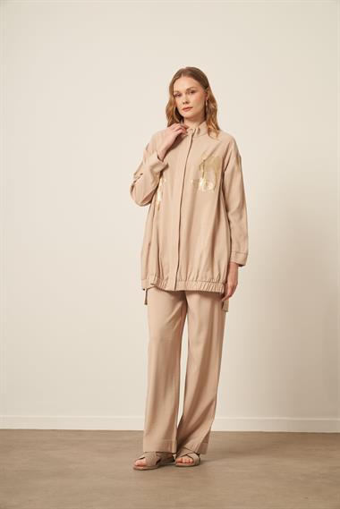 FTZ Women Kadın Kupra Takım  Beige 31120