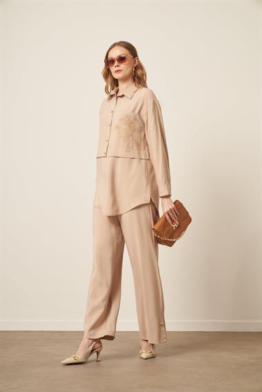 FTZ Women Kadın Kupra Takım  Beige 31121
