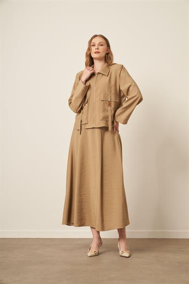 FTZ Women Kadın Kupra Takım  K.bej 31153