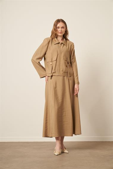 FTZ Women Kadın Kupra Takım  K.bej 31153