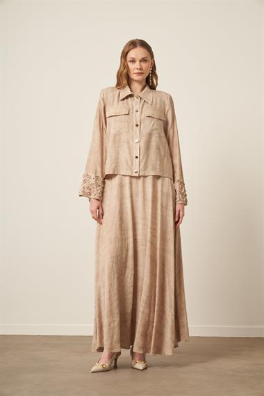 FTZ Women Kadın Melanj Takım  Beige 31146