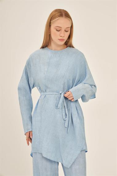 FTZ Women Kadın Melanj Takım  Mavi 31107