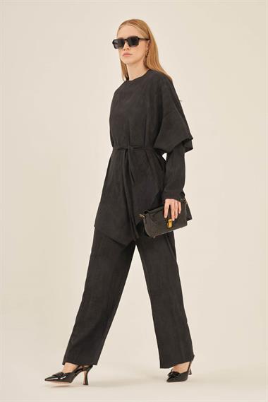 FTZ Women Kadın Melanj Takım  Siyah 31107