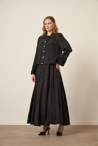 FTZ Women Kadın Melanj Takım  Siyah 31146