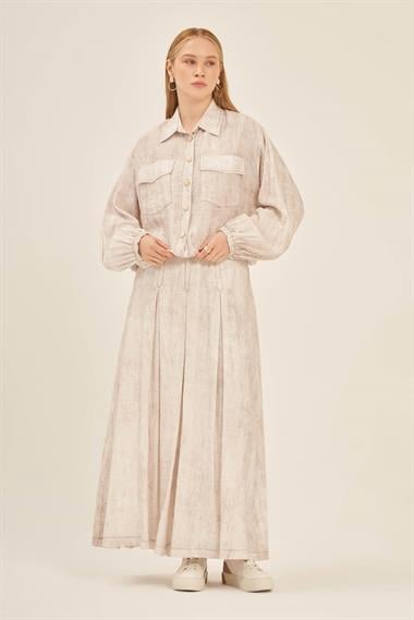 FTZ Women Kadın Melanj Takım  Taş 31145