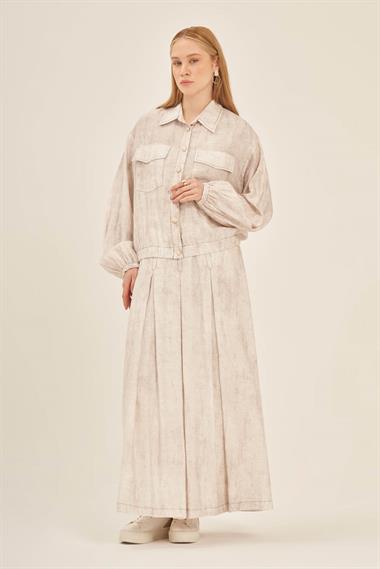 FTZ Women Kadın Melanj Takım  Taş 31145