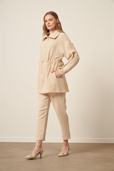 FTZ Women Kadın Naturel Takım  Naturel 31164