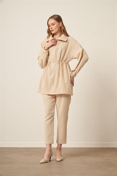 FTZ Women Kadın Naturel Takım  Naturel 31164