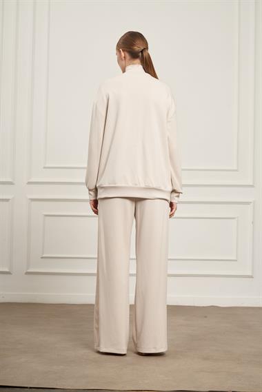 FTZ Women Kadın Pantolonlu Takım  Beige 31071