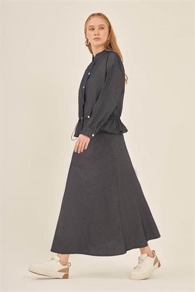 FTZ Women Kadın Etekli Takım  İndigo 31140