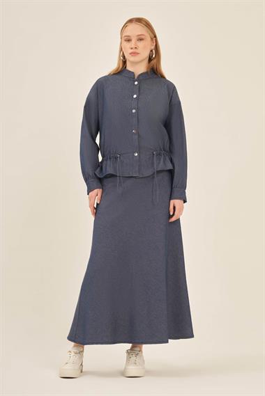 FTZ Women Kadın Etekli Takım  Lacivert 31140