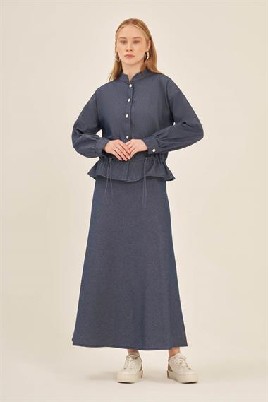 FTZ Women Kadın Etekli Takım  Lacivert 31140