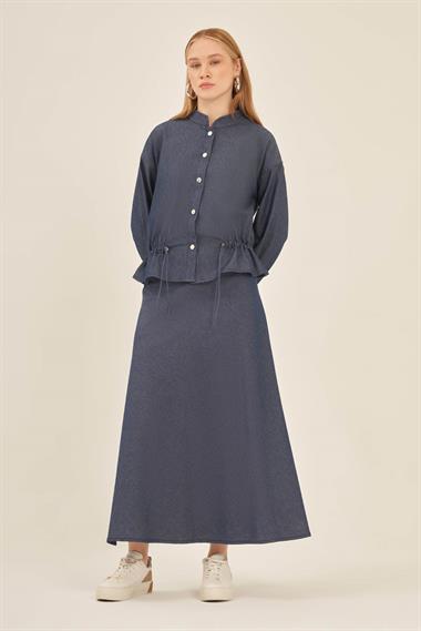 FTZ Women Kadın Etekli Takım  Lacivert 31140