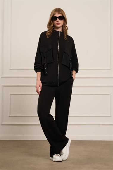 FTZ Women Kadın Pantolonlu Takım  Siyah 31071