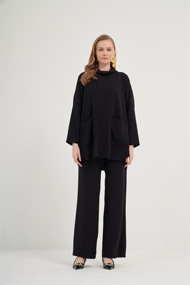 FTZ Women Kadın Takım  Siyah 30508-2