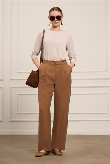 FTZ Women Kadın Tansel Pantolon  Tarçın 31080