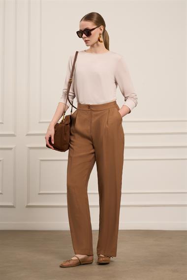 FTZ Women Kadın Tansel Pantolon  Tarçın 31080